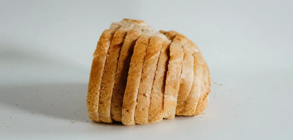 sliced of bread on top of white surface