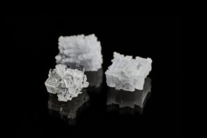white and gray crystal stone